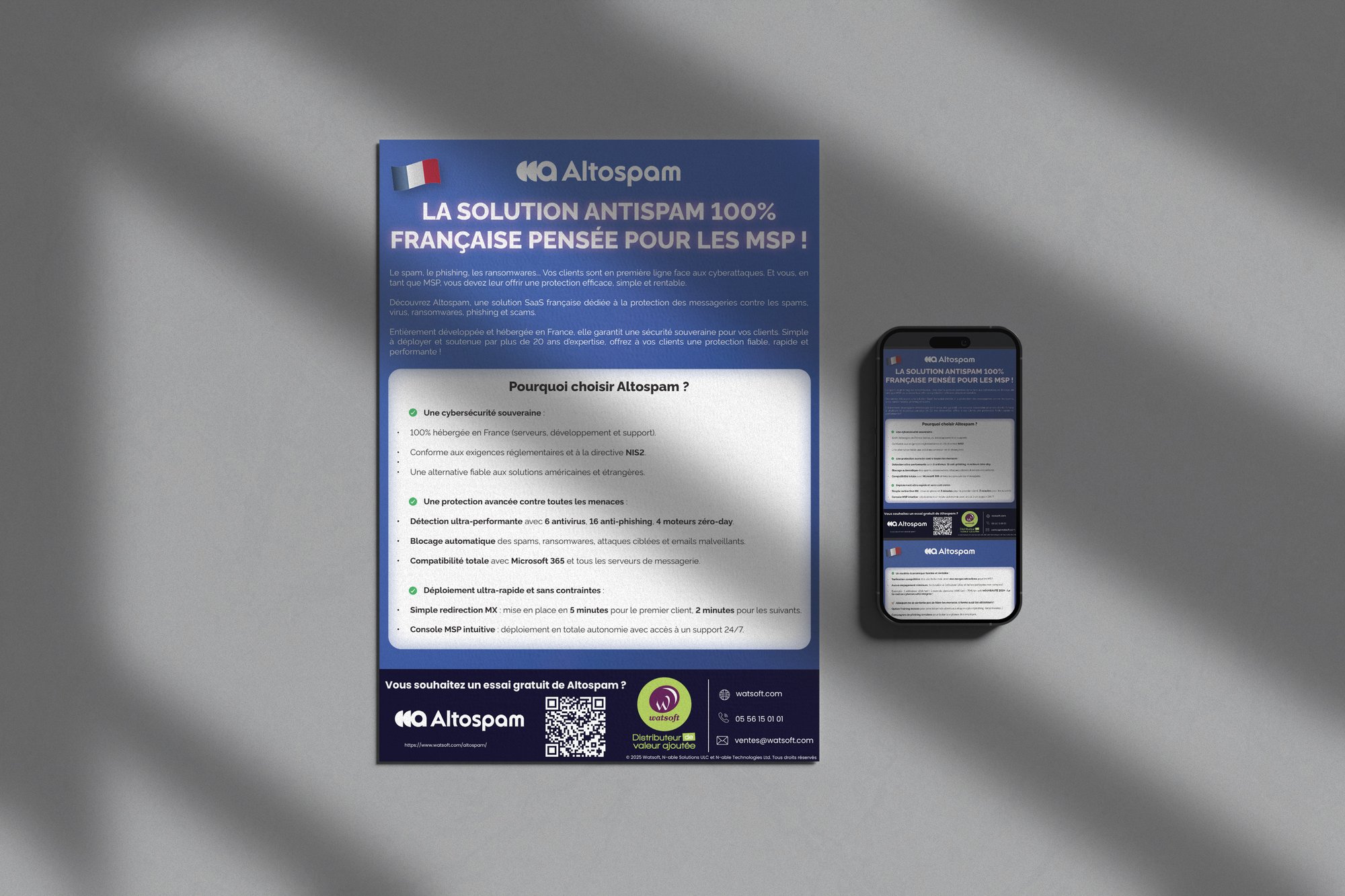 Fiche produit Altospam