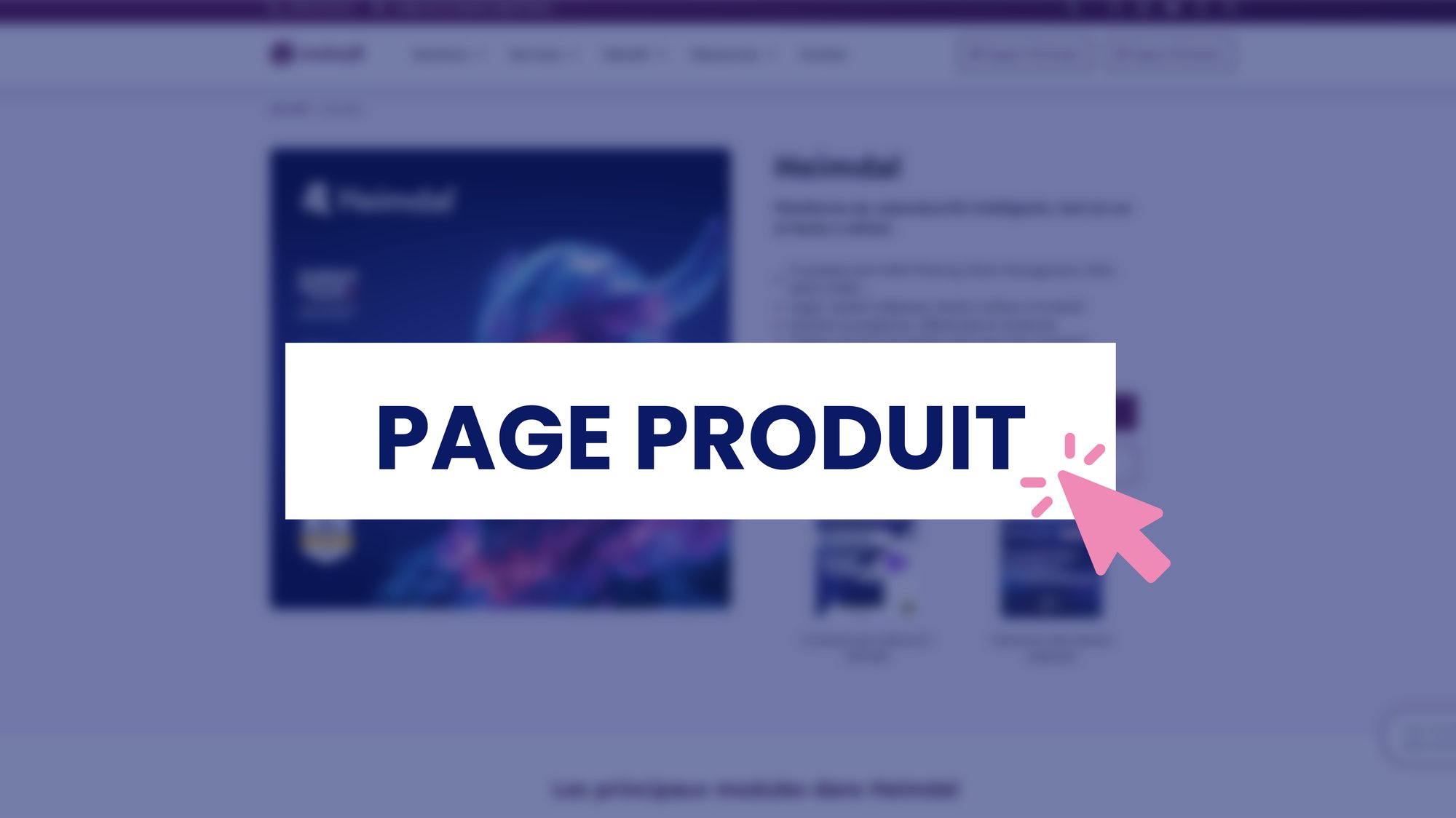 Page produit Heimdal